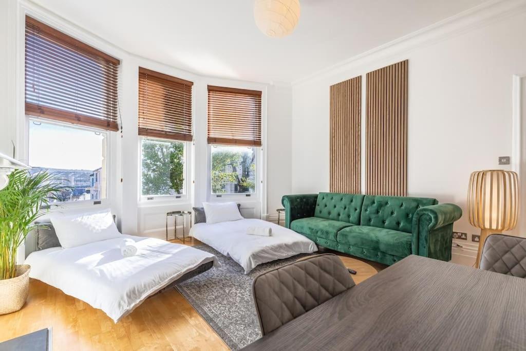 Victorian Flat Close To Station With Large Garden Lejlighed Brighton Eksteriør billede